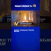 Rumah Terbakar Tengah Malam