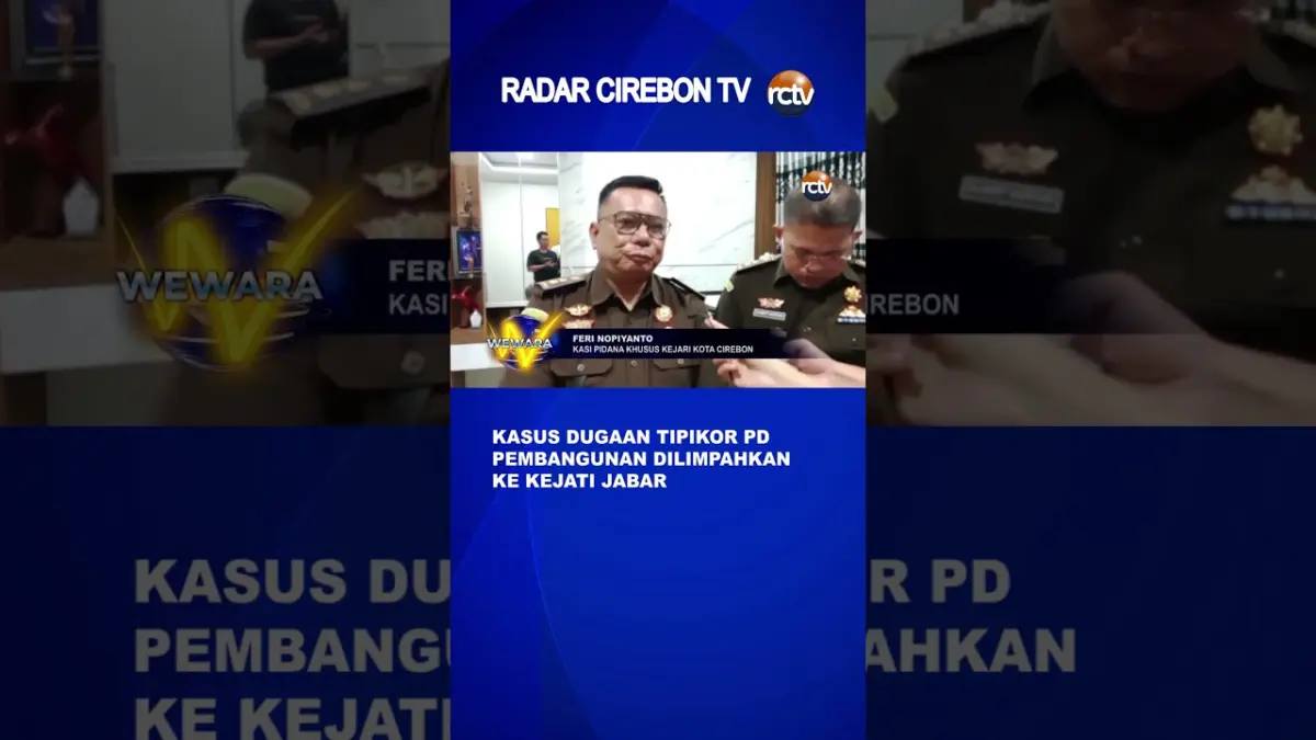 Kasus Dugaan Tipikor PD Pembangunan Dilimpahkan Ke Kejati Jabar