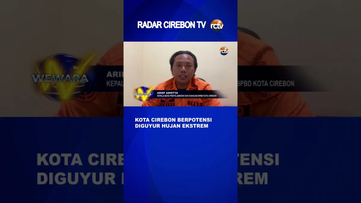 Kota Cirebon Berpotensi Diguyur Hujan Ekstrem