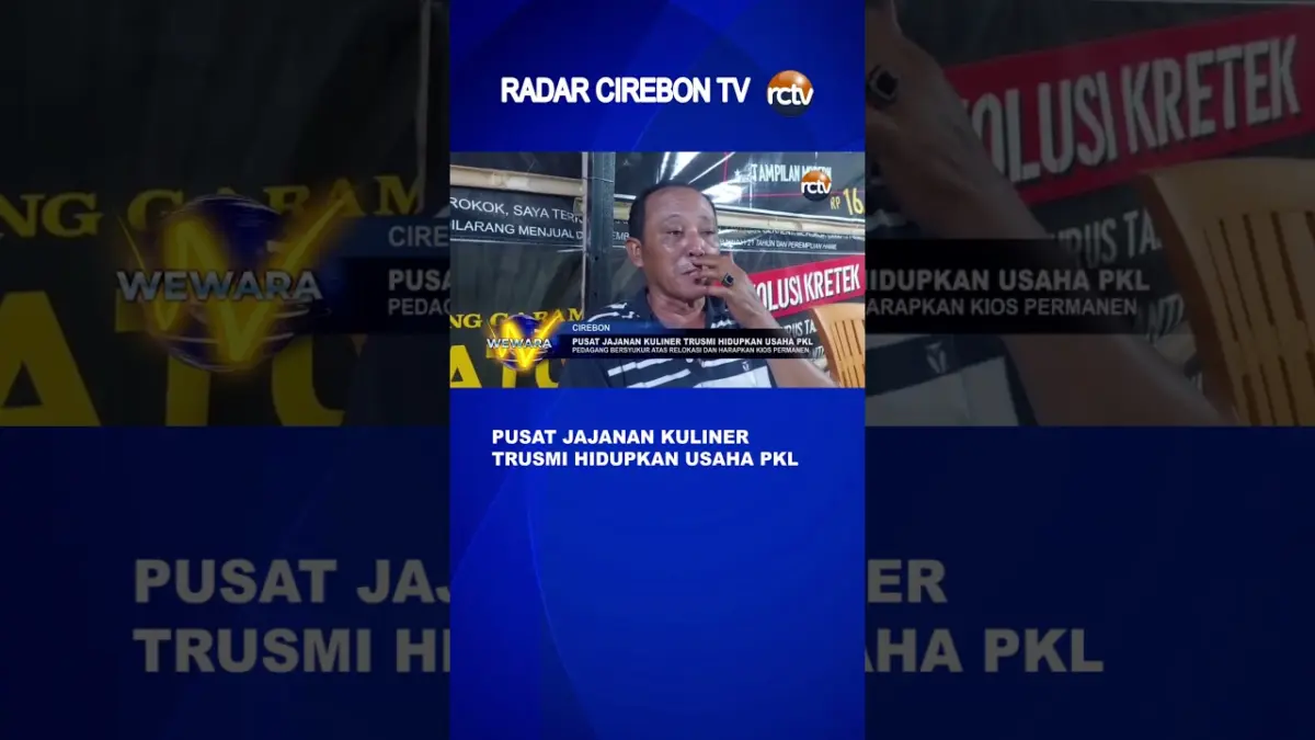 Pusat Jajanan Kuliner Trusmi Hidupkan Usaha PKL