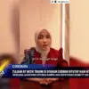 Tulisan BT Batik Trusmi Di Stasiun Cirebon Ditutup Kain Hitam