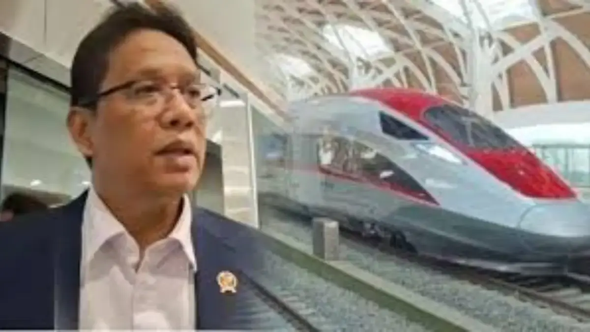 menkeu purbaya enggan bayar utang kereta cepat. Foto: tangkapan layar depan radarcirebon.tv