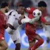 hasil pertandingan qatar vs oman. Foto: tangkapan layar depan radarcirebon.tv