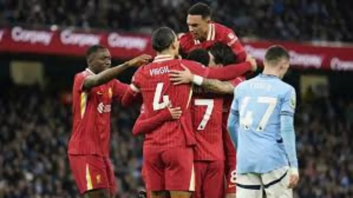 Hasil Pertandingan Liverpool vs Man City. Foto: tangkapan layar depan radarcirebon.tv