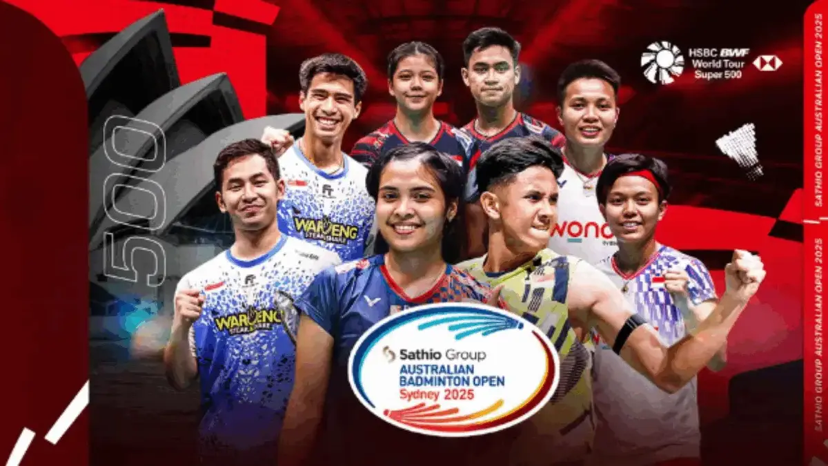 Siap Tempur Lagi! Jadwal Pertandingan Badminton Australian Open 2025 dan Daftar Nama-Nama Pemain Indonesia Badminton Australian Open 2025