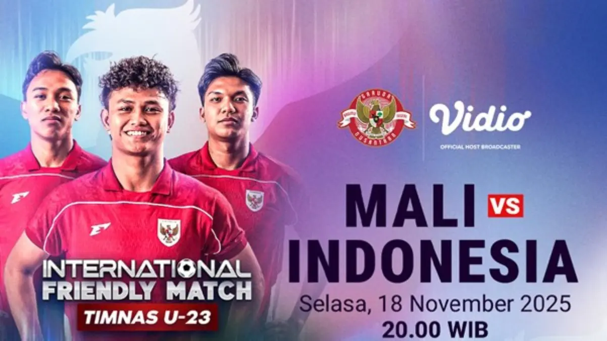 Match Timnas Siaran Langsung Timnas U23 Indonesia vs Mali Leg 2 Friendly Match 2025 ...