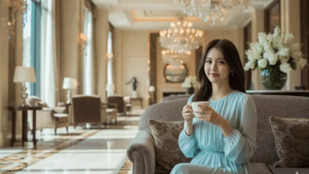 20 Prompt Gemini AI Foto di Hotel Mewah, Hasilnua Elegan Seperti Selebgram! Gemini AI