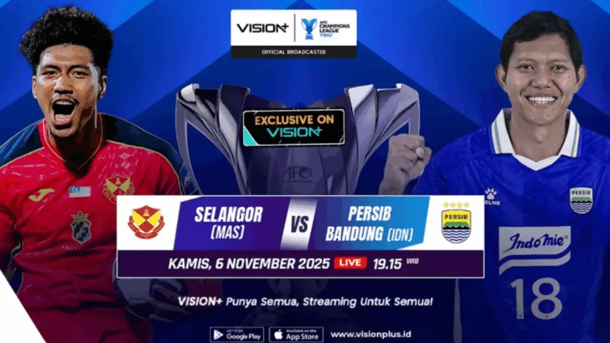 Misi Top Grup G! Selangor FC vs Persib Bandung: Jadwal, Prediksi Susunan Pemain, dan Siaran Langsung RCTI ACL Two 2025