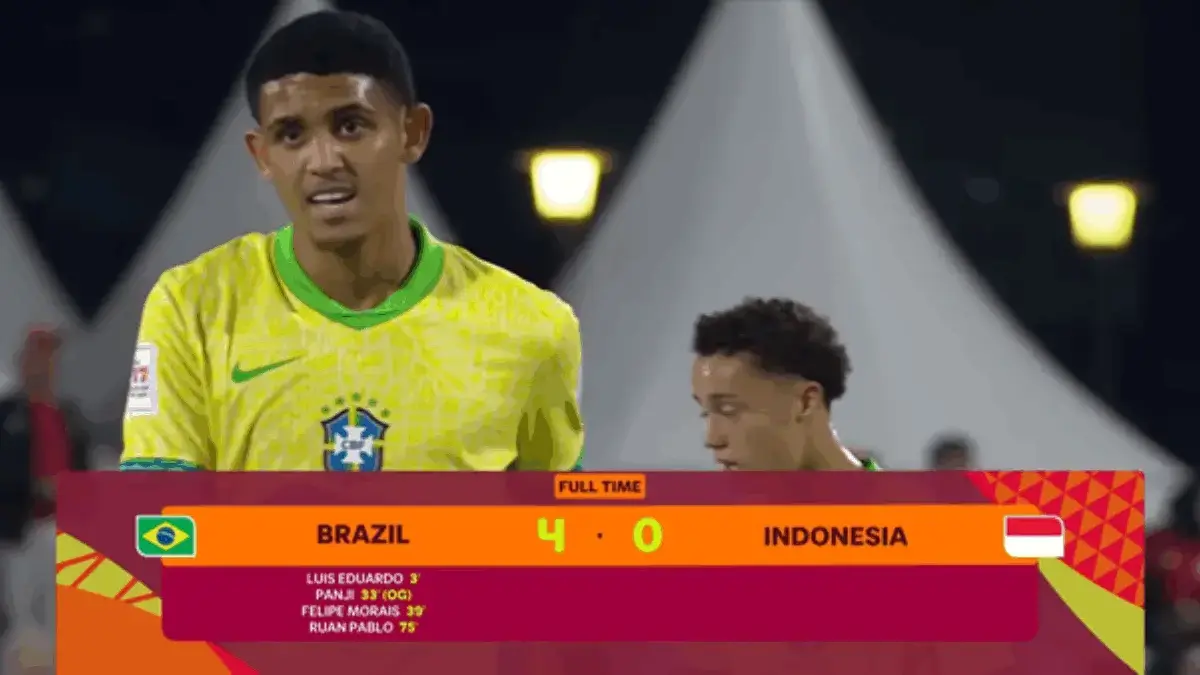Hasil Piala Dunia U17 2025: Timnas Indonesia U17 Kalah Telak 0-4 dari Brasil Piala Dunia U-17 2025 Qatar