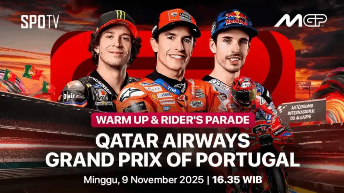 Simak Jadwal dan Siaran Langsung MotoGP Portugal 2025 di Trans7! MotoGP 2025
