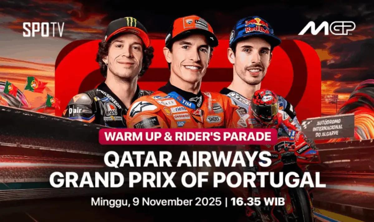 Simak Jadwal dan Siaran Langsung MotoGP Portugal 2025 di Trans7 ...
