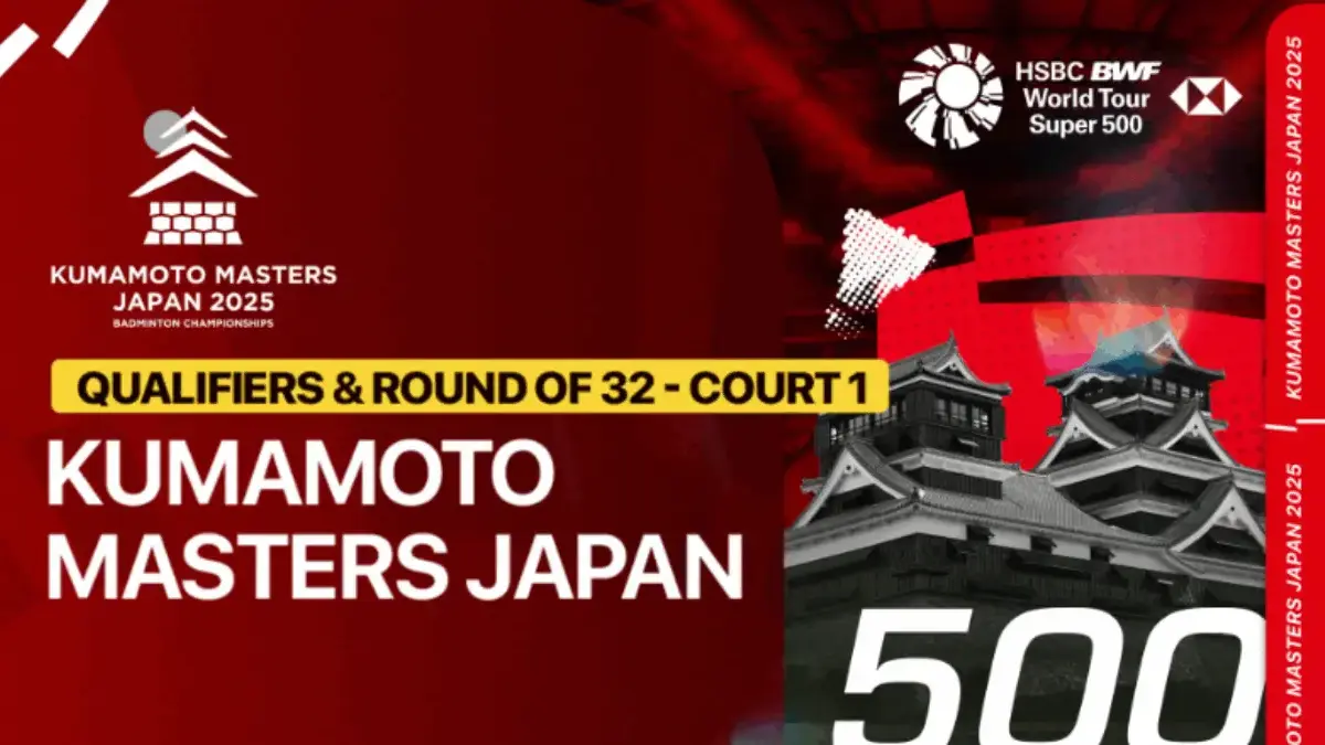 Jadwal Hari Ini Kumamoto Masters 2025: Wakil Indonesia Main Jam Berapa? Cek Link Live Streaming! Kumamoto Masters Japan 2025