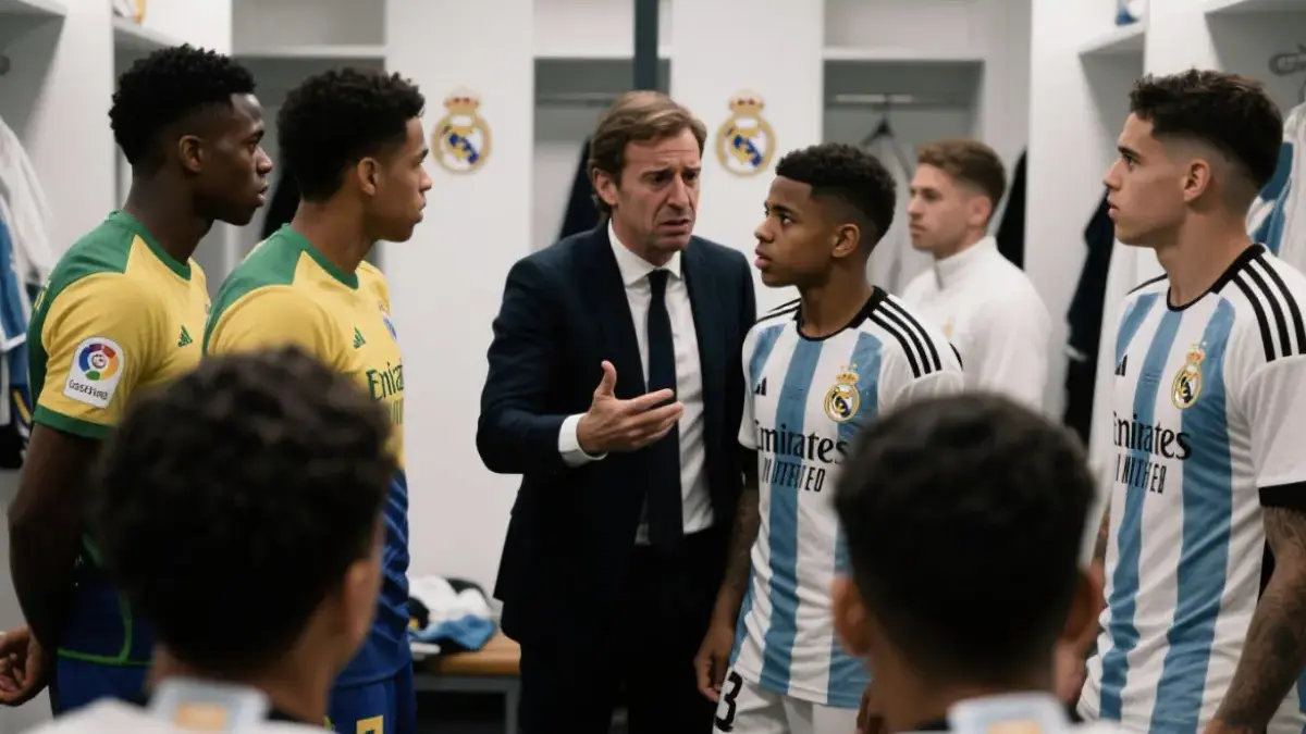 Konflik Internal Real Madrid: Pemain Brasil Tidak Suka dengan Bintang Muda Argentina, Franco Mastantuono! Ruang ganti Real Madrid memanas