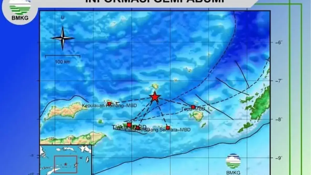 Gempa Magnitudo 4,4 Guncang Halmahera Barat, BMKG: Kedalaman 11 Kilometer Gempa Bumi