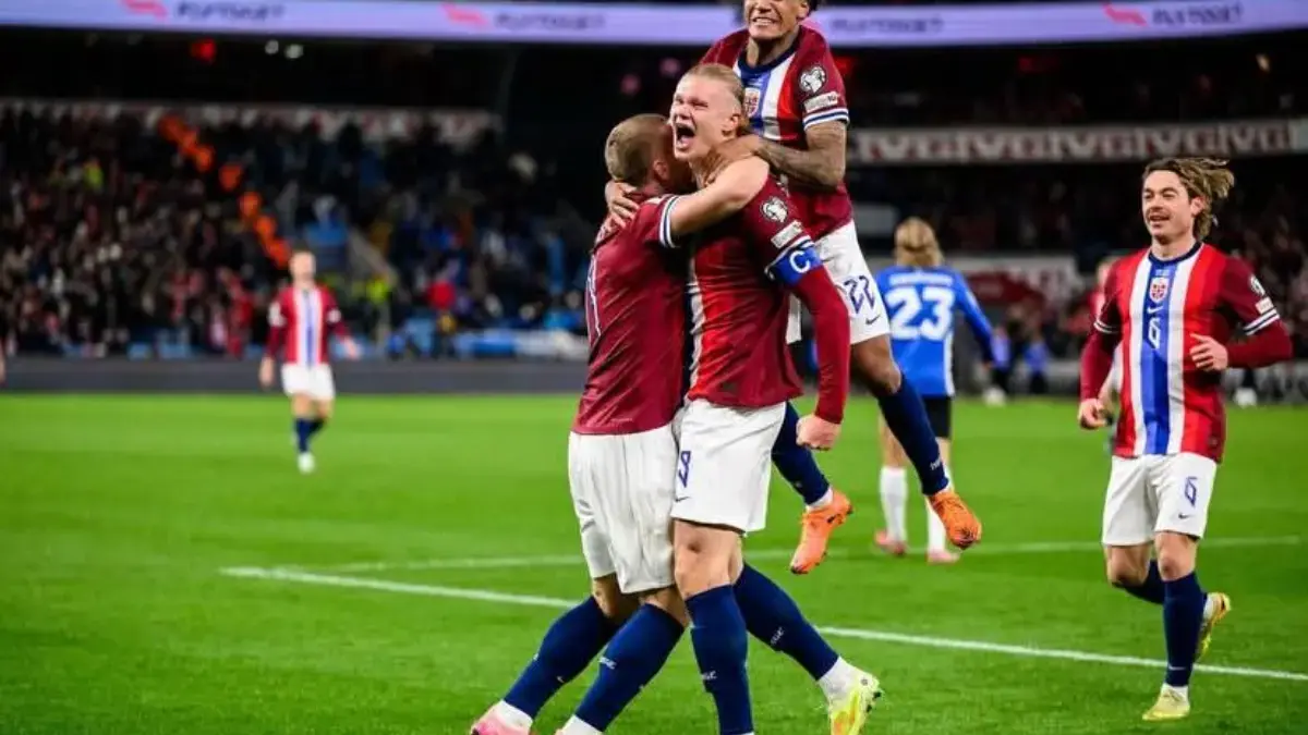 Haaland & Sorloth Gila-gilaan, Norwegia Hajar Estonia 4-1, Hampir Pasti Lolos ke Piala Dunia 2026 Timnas Norwegia