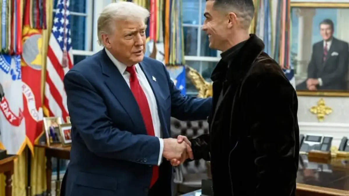 Pertemuan Puncak CR7 dan Donald Trump: Magnet Dolar di Gedung Putih Cristiano Ronaldo dan Donald Trump