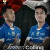 Robi Darwis dan Kakang Rudianto pemain bola Persib Bandung