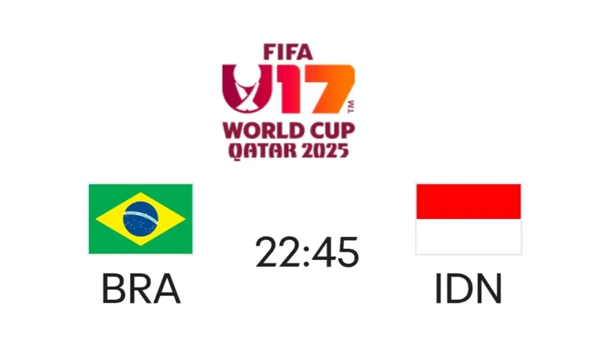 Jadwal Pertandingan Brasil U-17 Vs Indonesia U-17, Link Streaming Dan Peluang Indonesia Belum Habis Jadwal Pertandingan