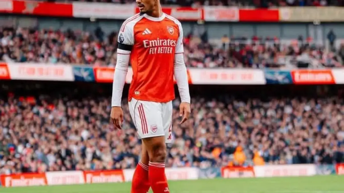 Richarlison Jadi Sasaran Candaan William Saliba dan Declan Rice Usai Arsenal Menang 4-1 William Saliba