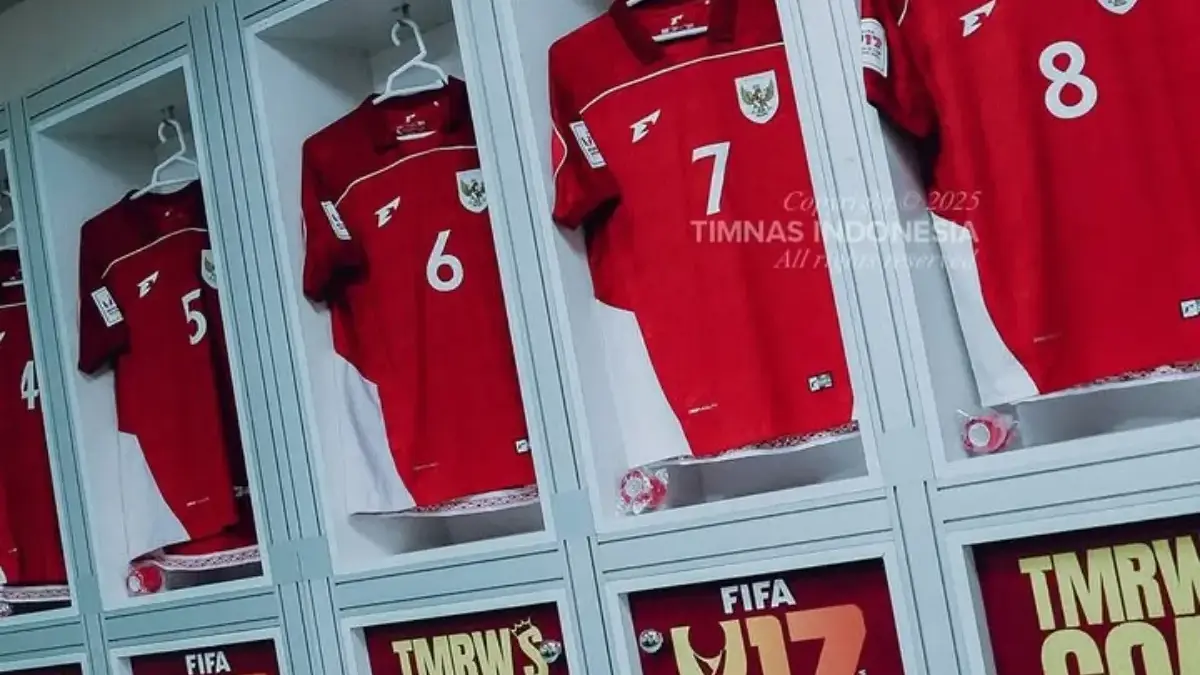 Jersey Timnas Indonesia U-17