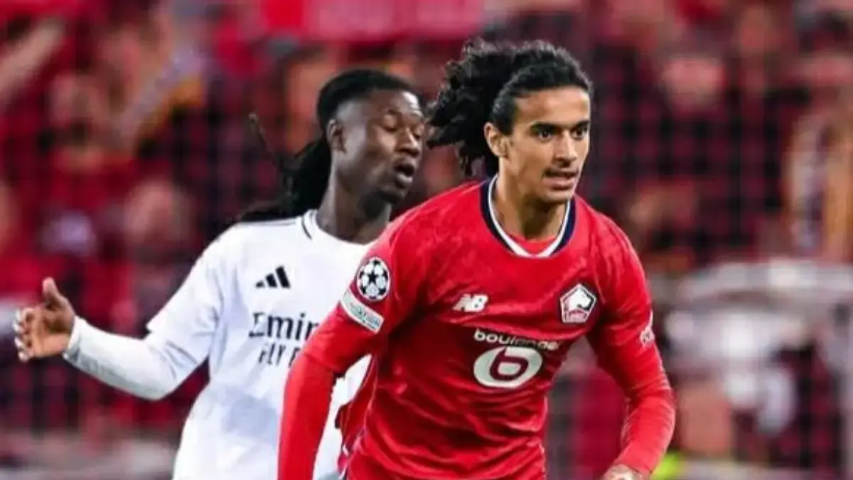 Manchester United Mengincar Gelandang Muda Lille, Ayyoub Bouaddi Jadi Sasaran Utama Ayyoub Bouaddi