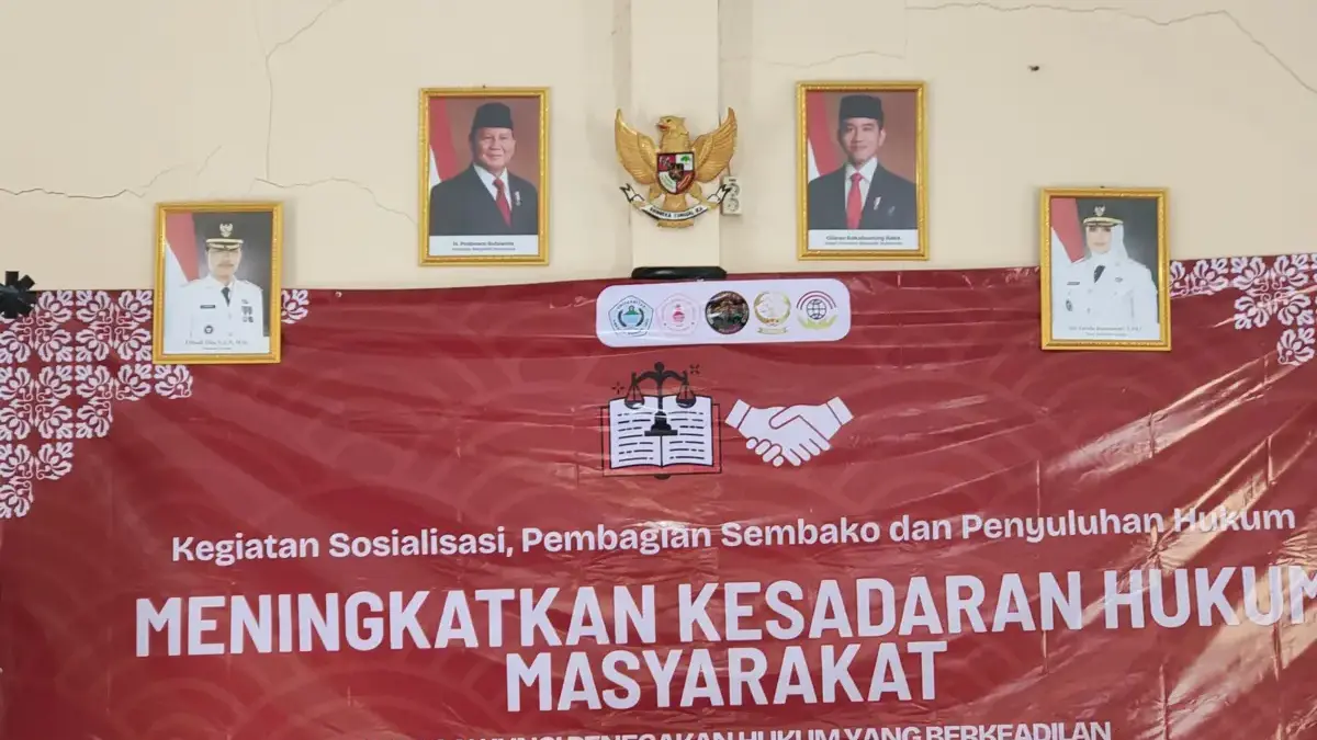 Gelar Kepedulian, BEM Fakultas Hukum UGJ Adakan Penyuluhan Hukum dan Pembagian Sembako pengabdian masyarakat fakultas hukum ugj cirebon