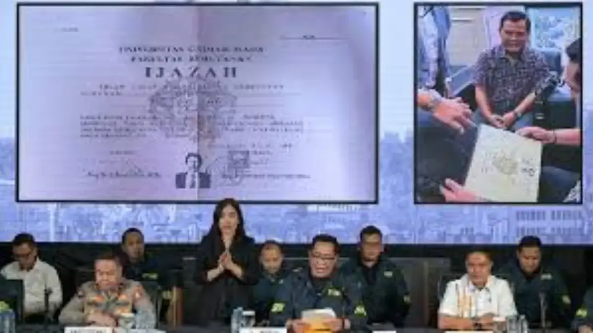 gelar perkara ijazah jokowi. Foto: tangkapan layar depan radarcirebon.tv