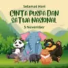hari cinta puspa dan satwa nasional. ilustrasi:freepik
