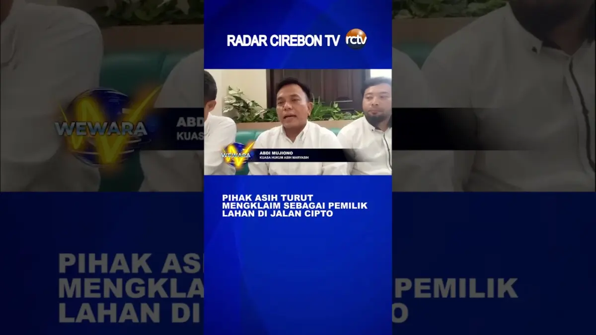 Pihak Asih Turut Mengklaim Sebagai Pemilik Lahan Di Jalan Cipto