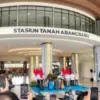 peresmian stasiun tanah abang. Foto: tangkapan layar depan radarcirebon.tv