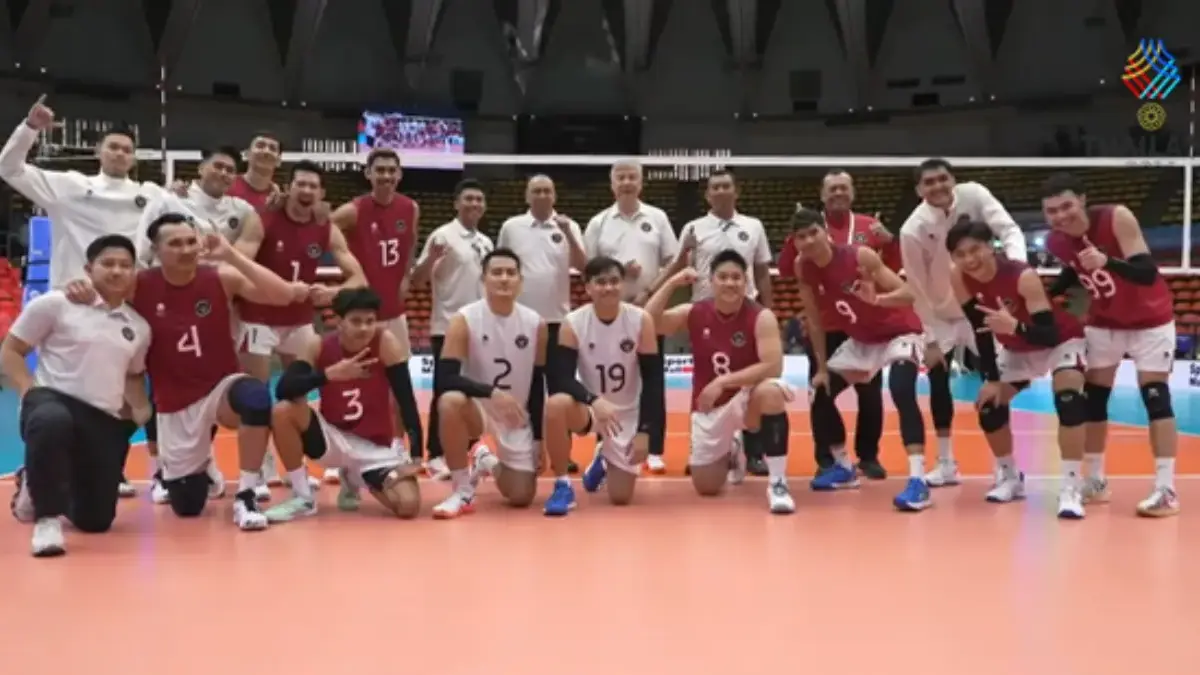 Hasil Pertandingan Voli Putra SEA Games 2025: Indonesia Sapu Bersih Kemenangan dan Lolos Semifinal SEA Games 2025
