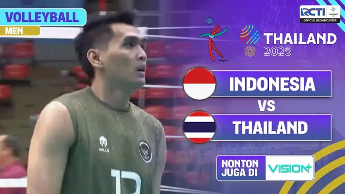 Live Hari Ini! Jadwal Siaran Langsung Final Voli Putra SEA Games 2025: Indonesia vs Thailand SEA Games 2025