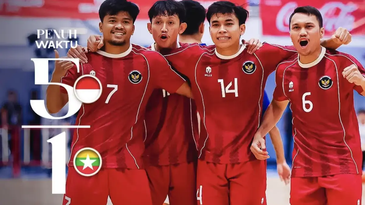 Tanpa Souto, Amril Si 'Juara China' Bawa Tim Futsal Indonesia Hadapi Myanmar di Laga Perdana SEA Games Timnas futsal Indonesia
