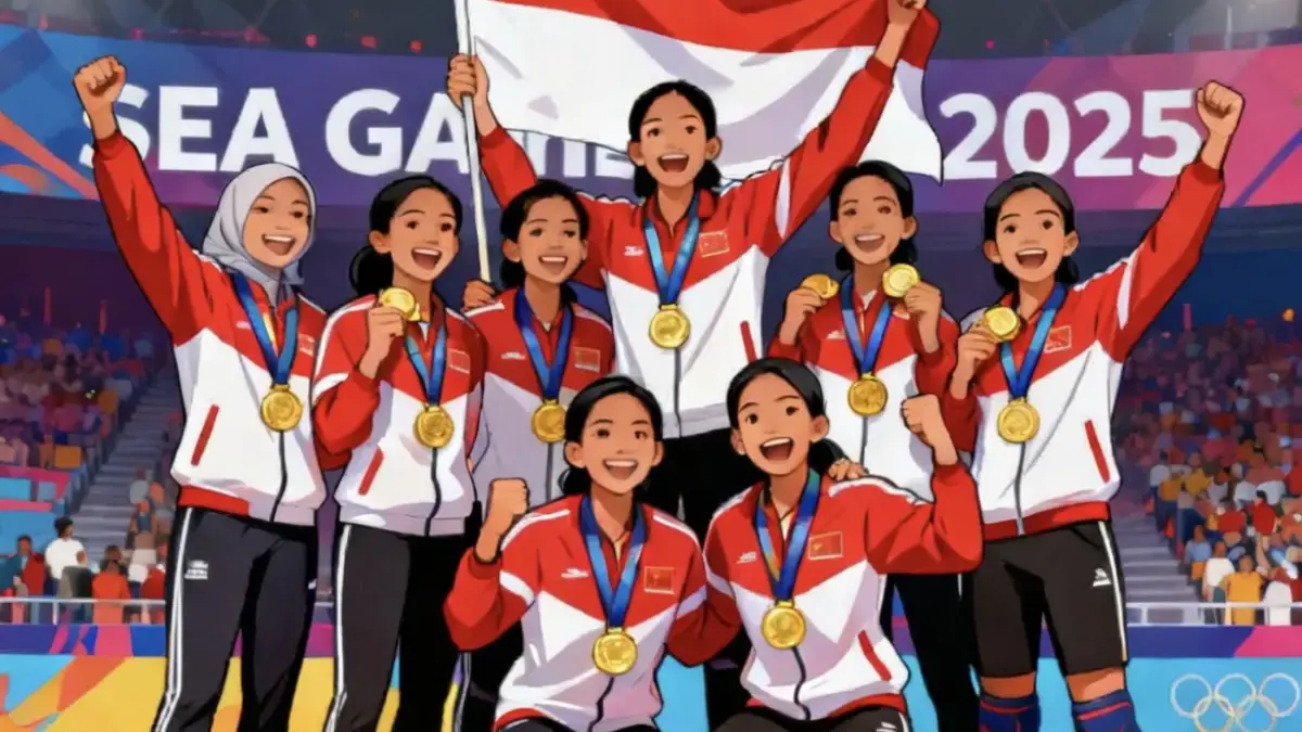 Kabaddi Wanita Bawa Indonesia Menembus Target 80 Emas SEA Games 2025 — Sejarah Kembali Tercatat SEA Games 2025