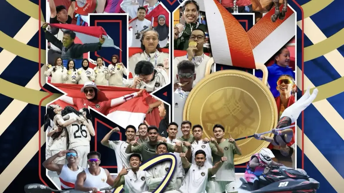 Atletik, Wushu, Judo Bawa Indonesia Tempel Thailand di Posisi Kedua Klasemen SEA Games 2025 Hasil Sea Games 2025