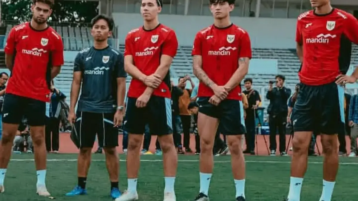 Luke Xavier Keet kembali mencuri perhatian setelah turut serta dalam pemusatan latihan Timnas Indonesia U-22 y SEA Games 2025