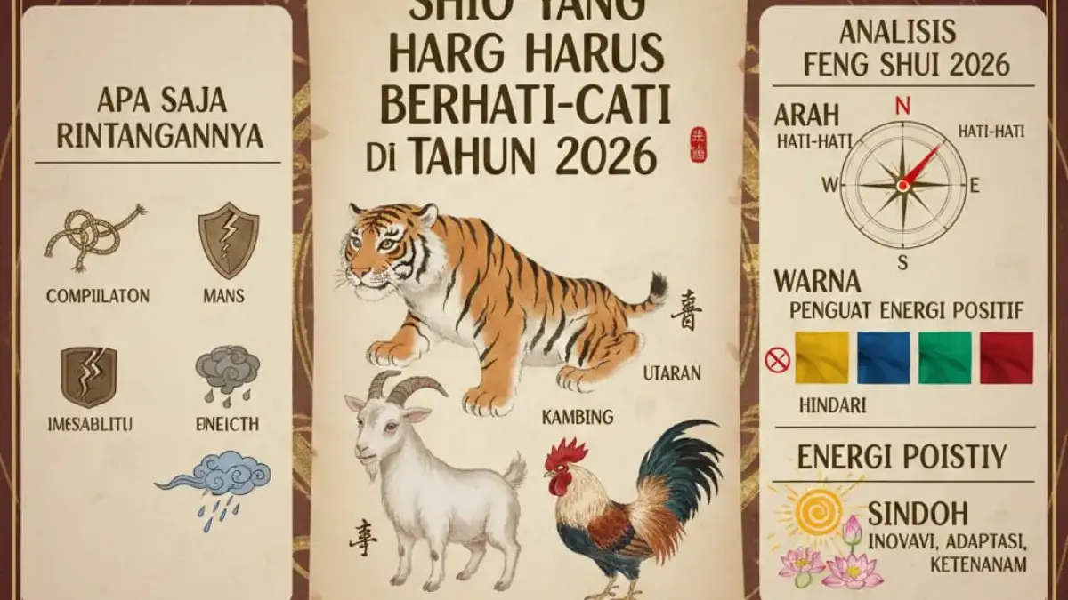 Shio yang Harus Berhati-hati di Tahun 2026