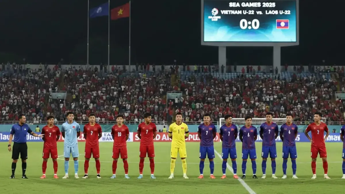 SEA GAMESS 2025 Vietnam U-22 vs Laos U-22