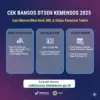 Cek Bansos DTSEN Kemensos 2025
