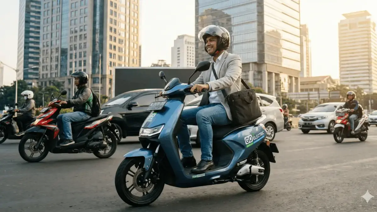 Rahasia Kenapa Motor Listrik Laris Manis di Kalangan Pekerja Kantoran Motor listrik