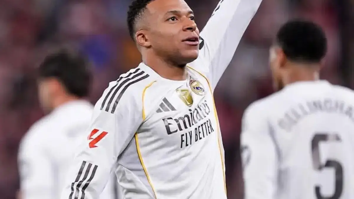 Kylian Mbappe pemain bola Real Madrid
