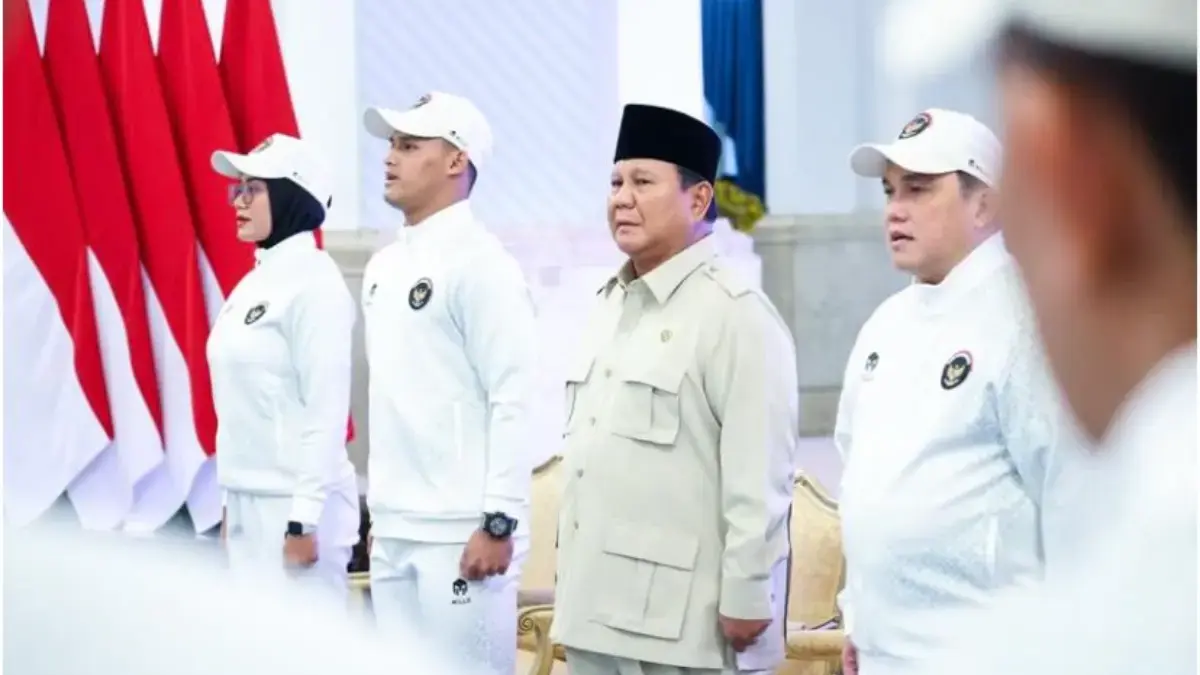 Misi Kehormatan di Tengah Ujian Bangsa: Presiden Prabowo Lepas Kontingen SEA Games 2025 Presiden RI