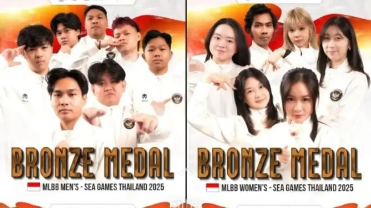 Berjuang Habis-habisan, Tim Mobile Legends Indonesia Akhirnya Sabet Perunggu di SEA Games 2025 Tim Indonesia MLBB Esport