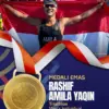 Peraih medali emas cabor triathlon