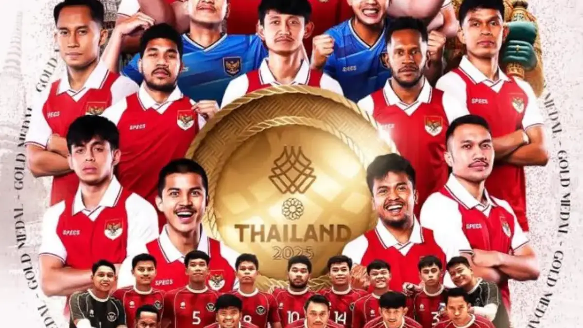 Tim futsal putra Indonesia Sea Games 2025