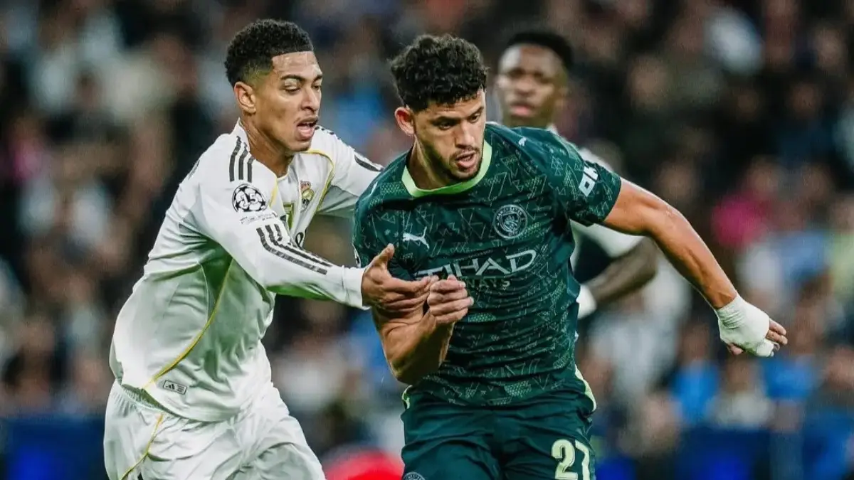 HT : Real Madrid Vs Manchester City 1-2, Real Madrid Ditikam City di Babak Pertama Duel Sengit