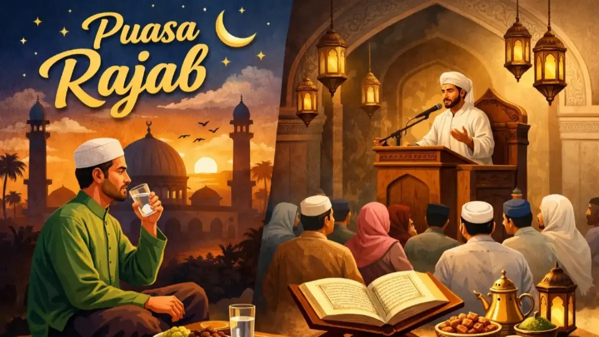 Ilustrasi puasa Rajab