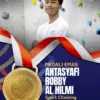 Robby Al Hilmi (men\'s speed) raih medali emas di SEA Games 2025.