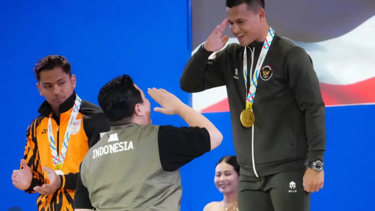 Target 80 Emas Bisa Terlewati, Erick Thohir Ungkap Peluang Indonesia di SEA Games 2025 foto