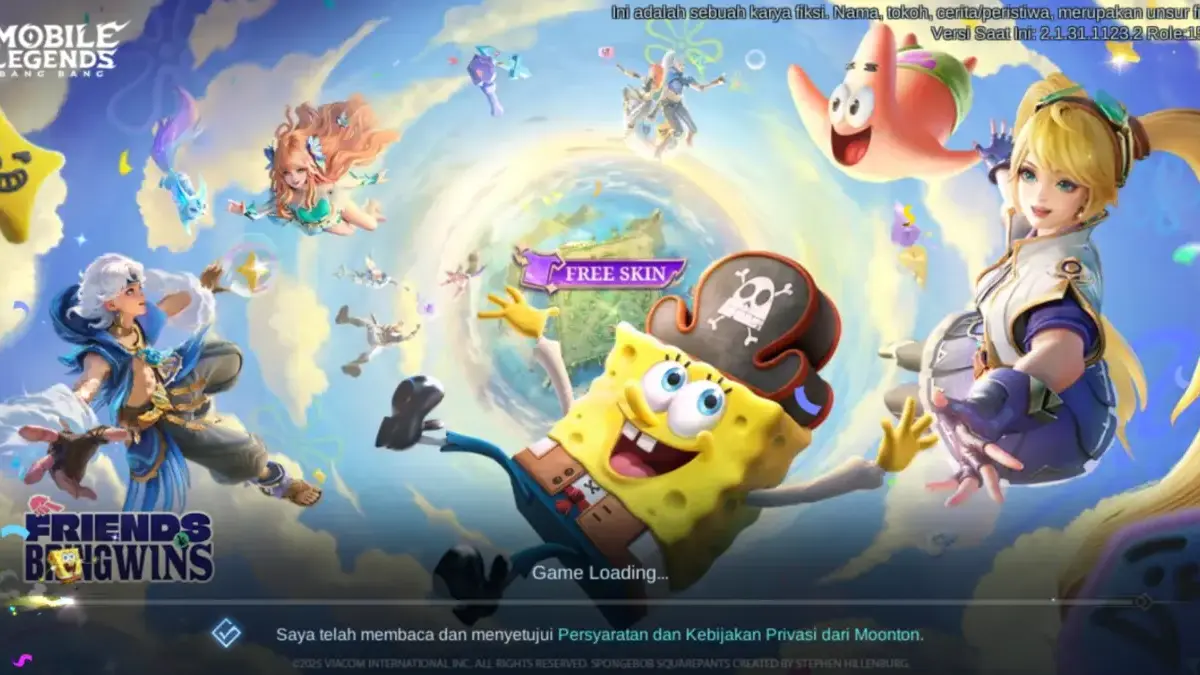 Bikini Bottom Terjun ke Land of Dawn: Kolaborasi Gila Mobile Legends x SpongeBob Tiba Akhir 2025 Mobile Legends Bang Bang